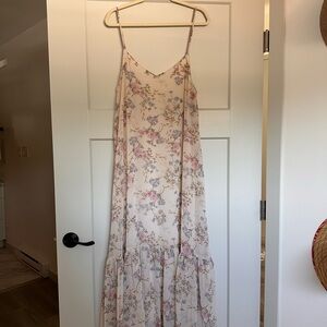 Floral Spaghetti Strap Dress